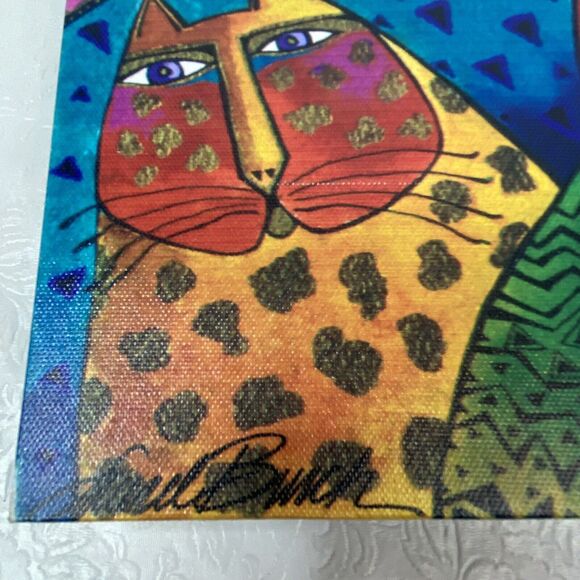 Laurel Burch Fantasticats Canvas Wall Art - Picture 2 of 11